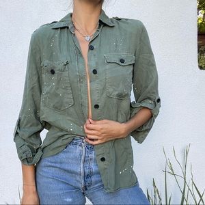 Zara button up shirt